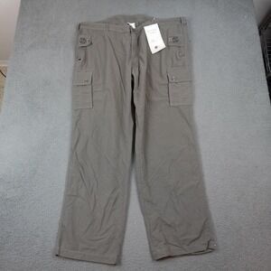 Clothing Arts Adventure Traveler Pants Mens 42x32 Gray Cargo Travel P^cubed